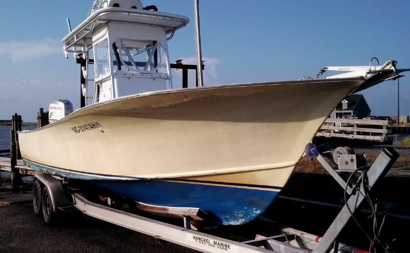 The Fin-geance fishing boat